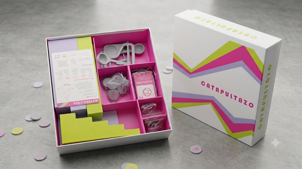 Caja del juego Catapultazo